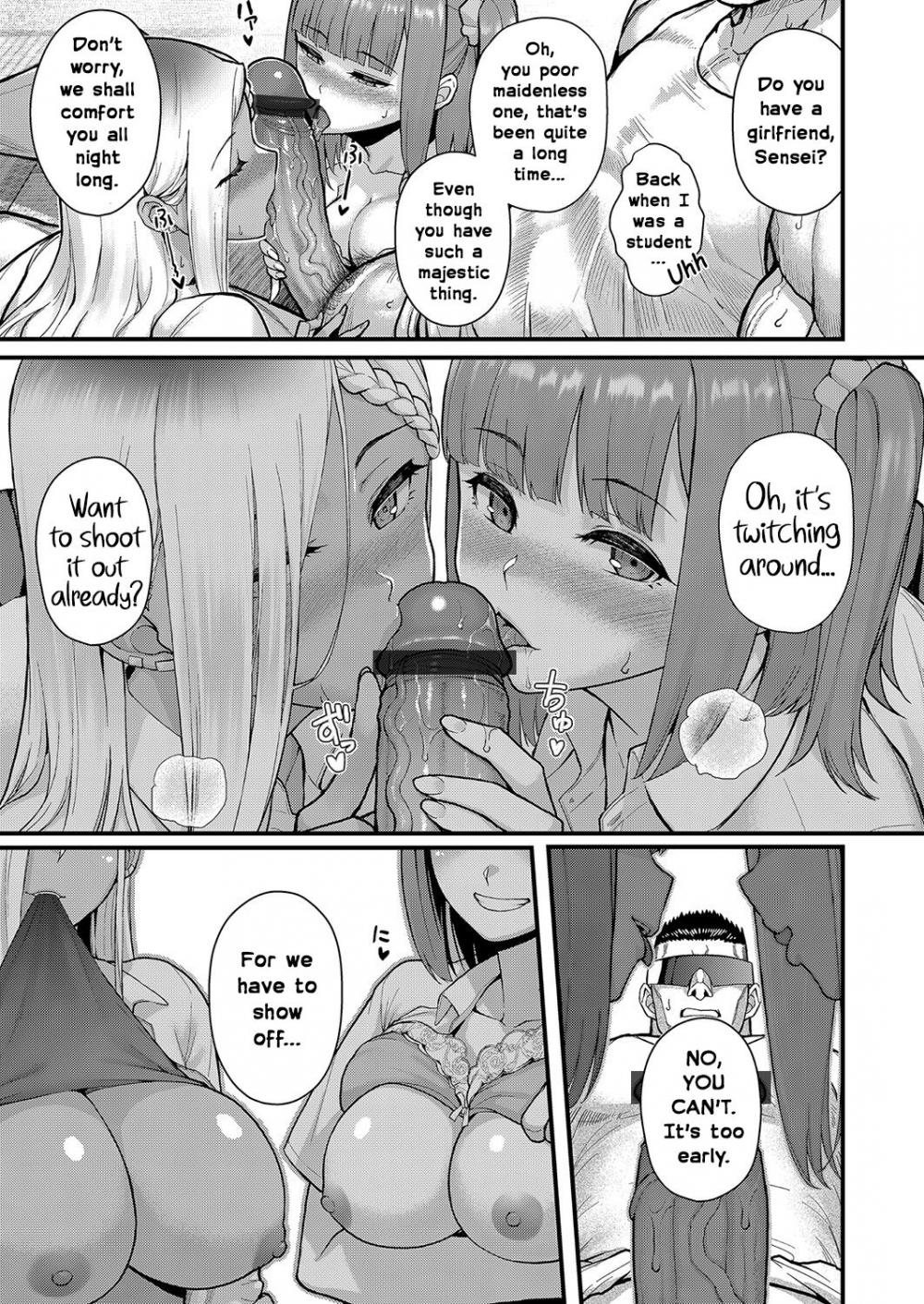 Hentai Manga Comic-Two-Colored × Too Cheerful-Chapter 2-9